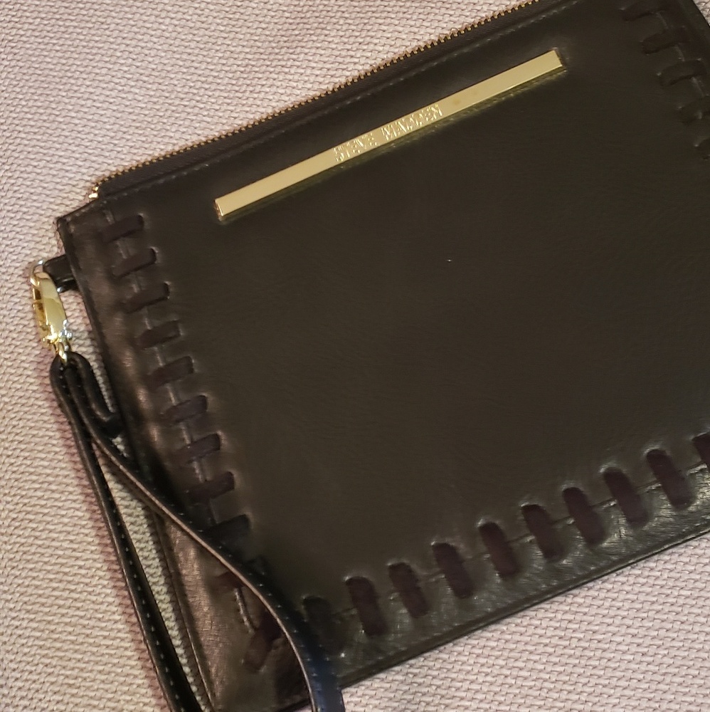 Steve Madden Black Clutch
